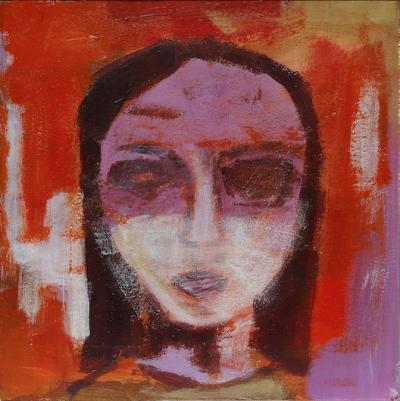 Faces 4 | 2022 | acrylic on canvas | 20 x 20 cm